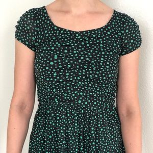 Anthropologie peplum top